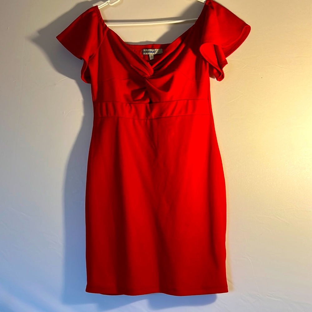 Red dress